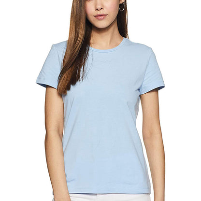 Women's short-sleeved crew neck T-shirt