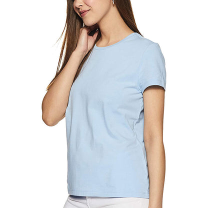 Women's short-sleeved crew neck T-shirt